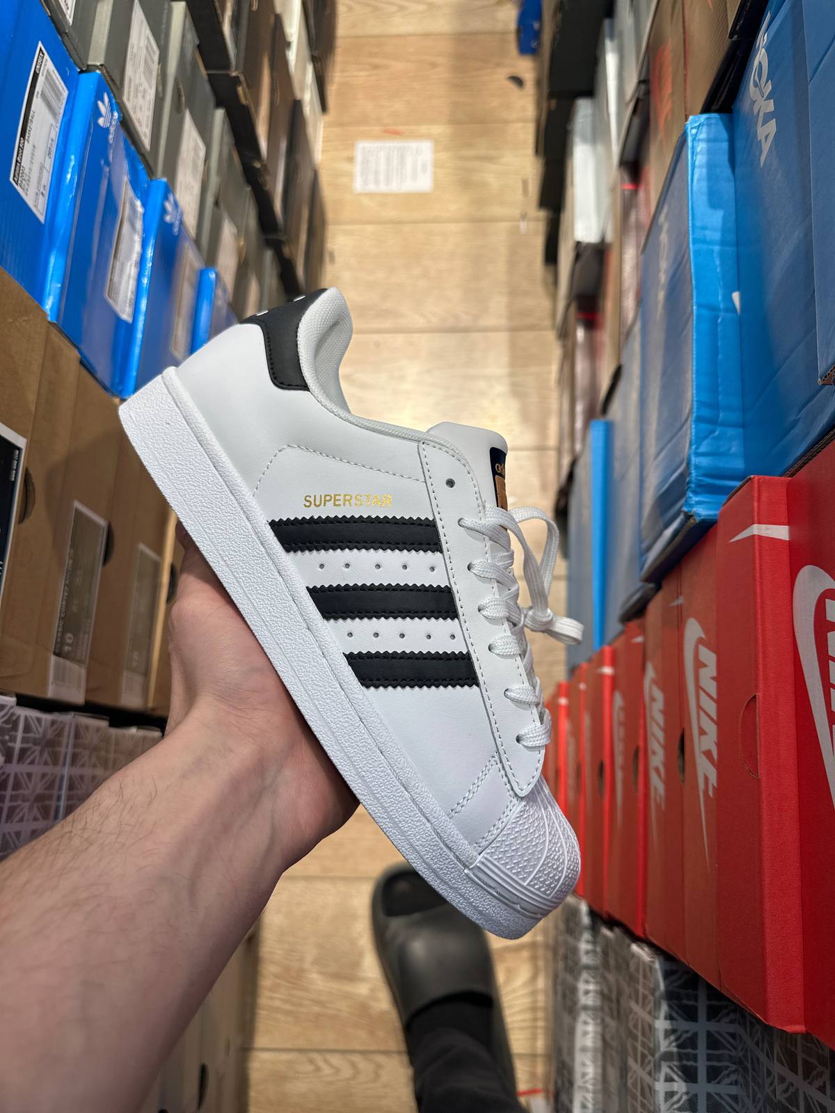 Adidas Superstar Luxe  ЧБ.